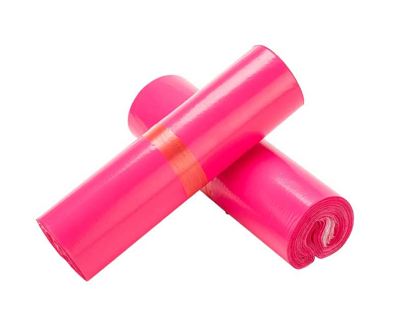 巫溪玫红色快递袋-02